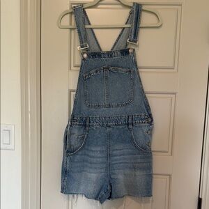 PacSun Blue Denim Overalls